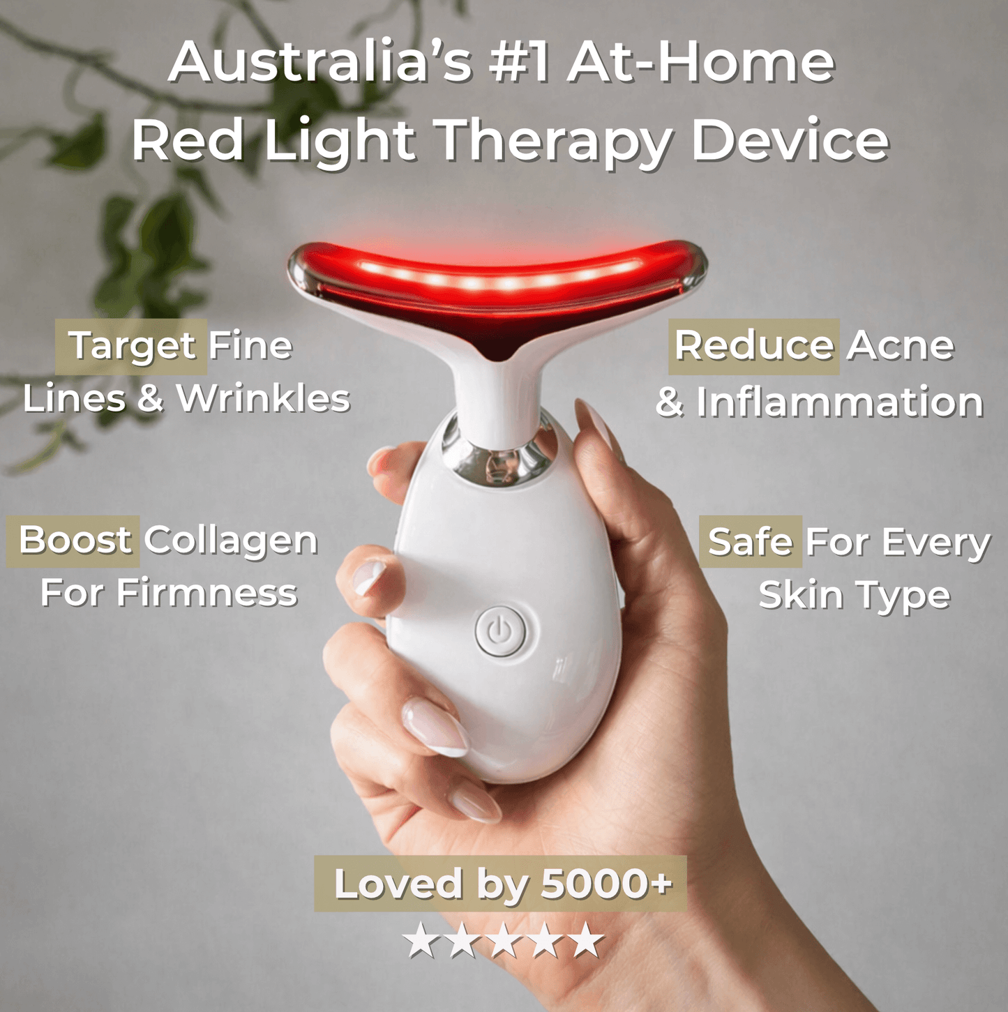 LumiVive™ RED Light Therapy Sculptor