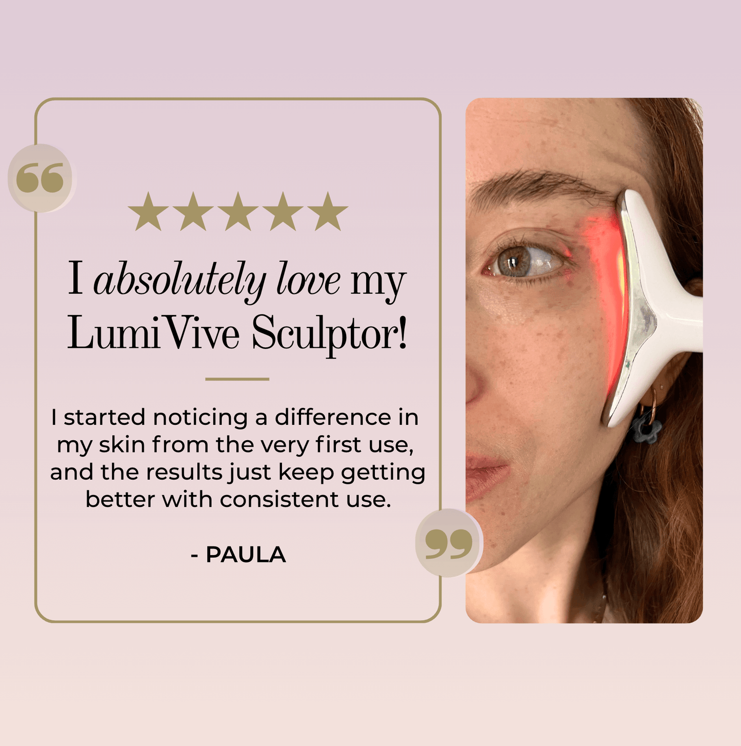 LumiVive™ RED Light Therapy Sculptor