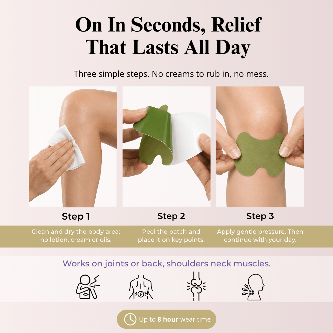 LumiVive™ Natural Pain Relief Patches
